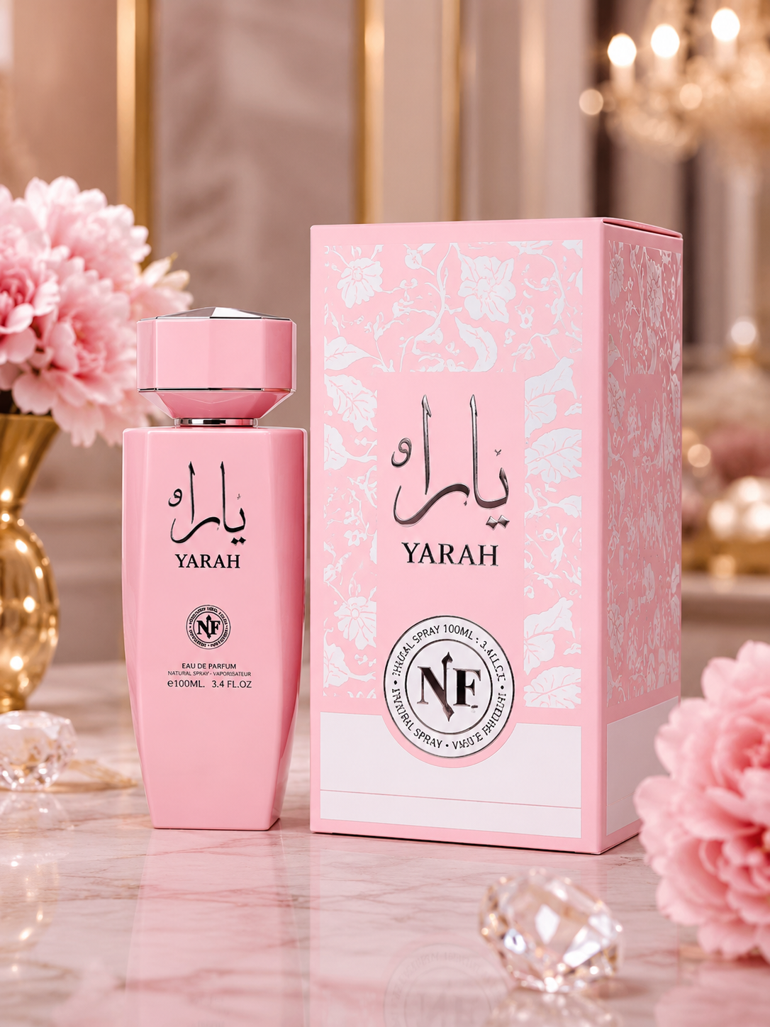 ادکلن زنانه یارا  ان اف NFحجم ۱۰۰میل