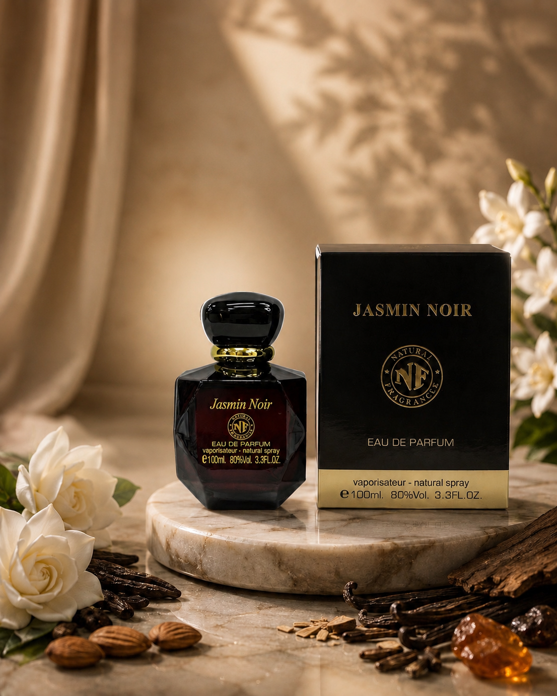 ادکلن زنانه جاسمین نویر Jasmin Noir ان اف NF حجم 100 میل