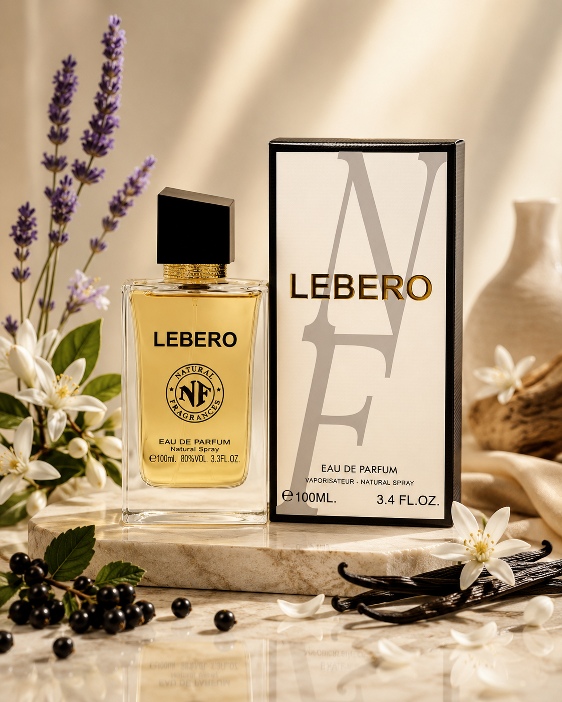 ادکلن زنانه لیبره LEBERO NF حجم 100 میل