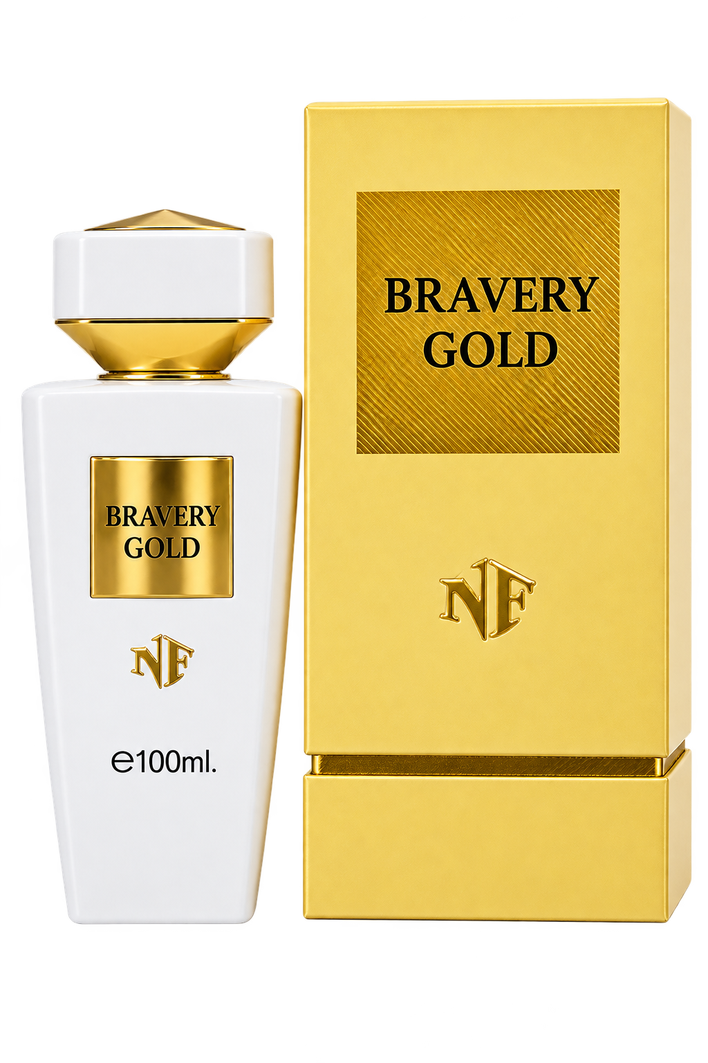 ادکلن زنانه براوری گلد Bravery gold ان اف Nf