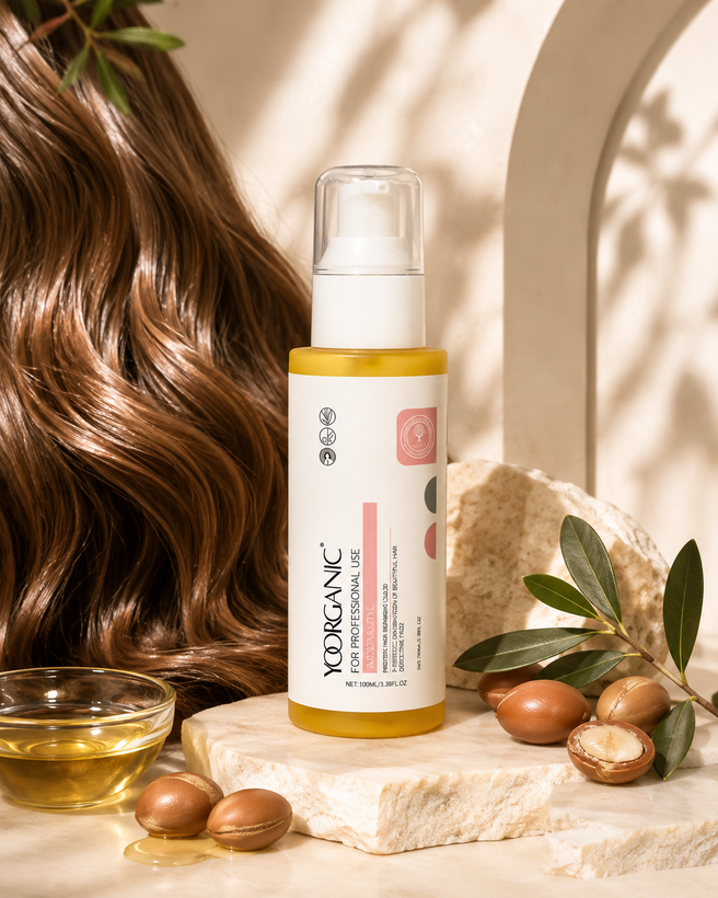 روغن آرگان مو یورگانیک YOORGANIC Argan Oil حجم 100 میل