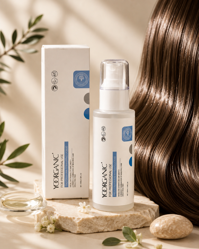 سرم پروتئین ترمیمکننده مو یورگانیک YOORGANIC حجم 100 میل