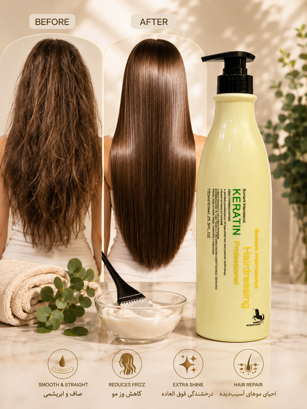 کراتین مو بومارک Bio Plant Professional Keratin حجم 720 میل