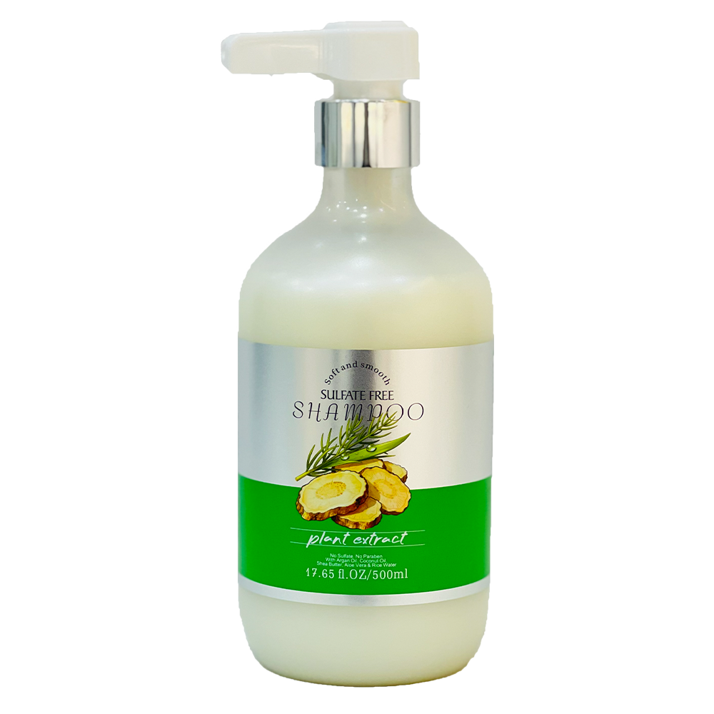 شامپو بدون سولفات عصاره‌های گیاهی Plant Extract حجم 500 میل