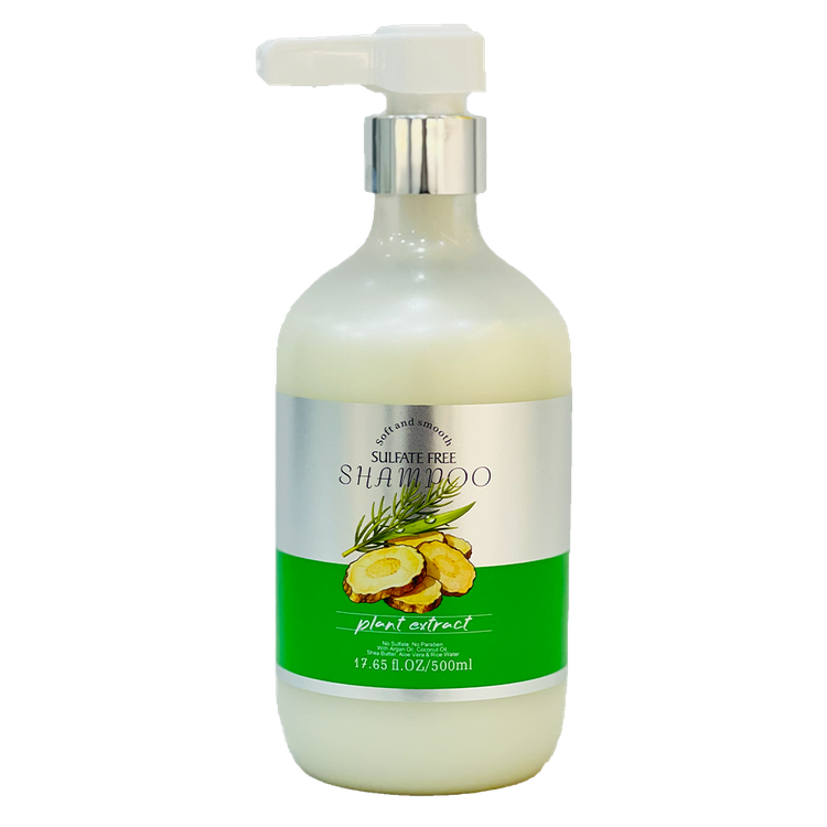شامپو بدون سولفات عصارههای گیاهی Plant Extract حجم 500 میل